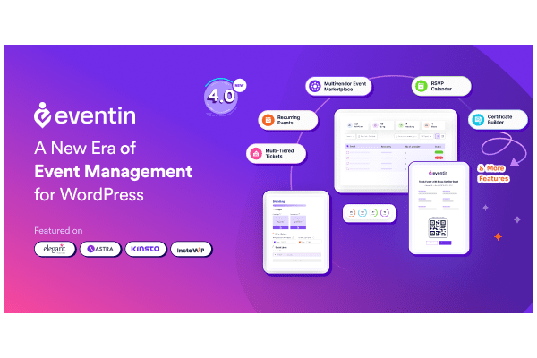 eventin pro 4 0 11 events manager event tickets plugin